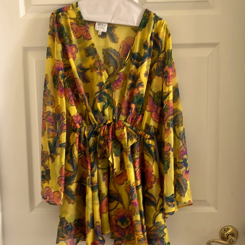 Flowy floral dress